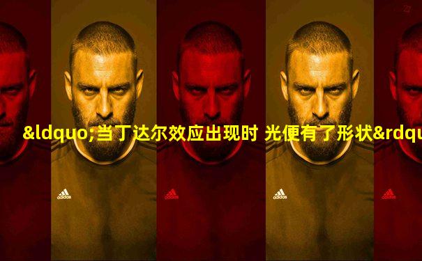 “当丁达尔效应出现时 光便有了形状”下一句是什么